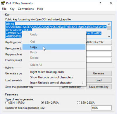ssh key