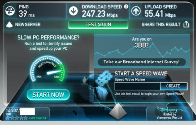 speed test singapore